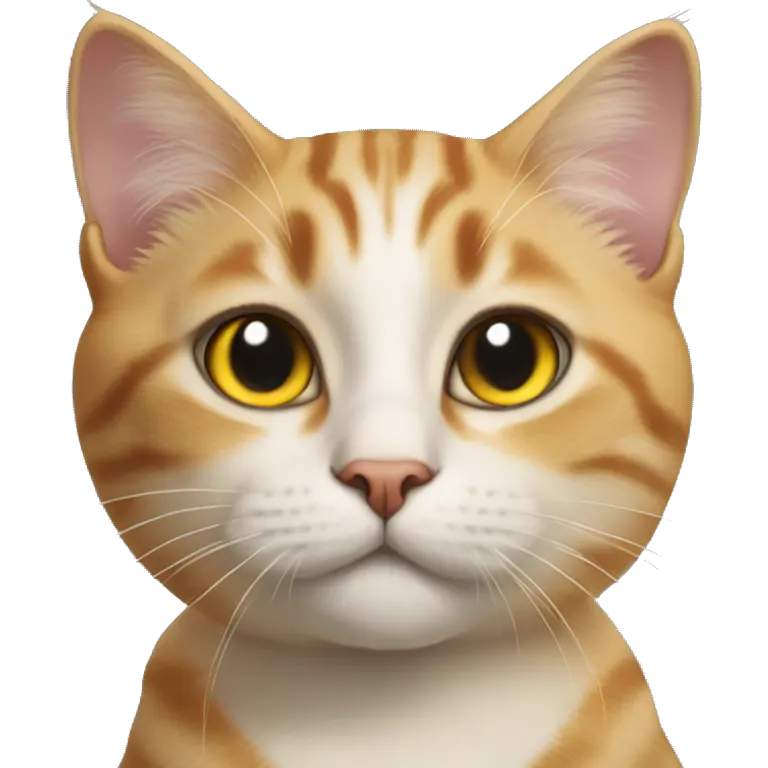 realistic cat looking at viewer emoji