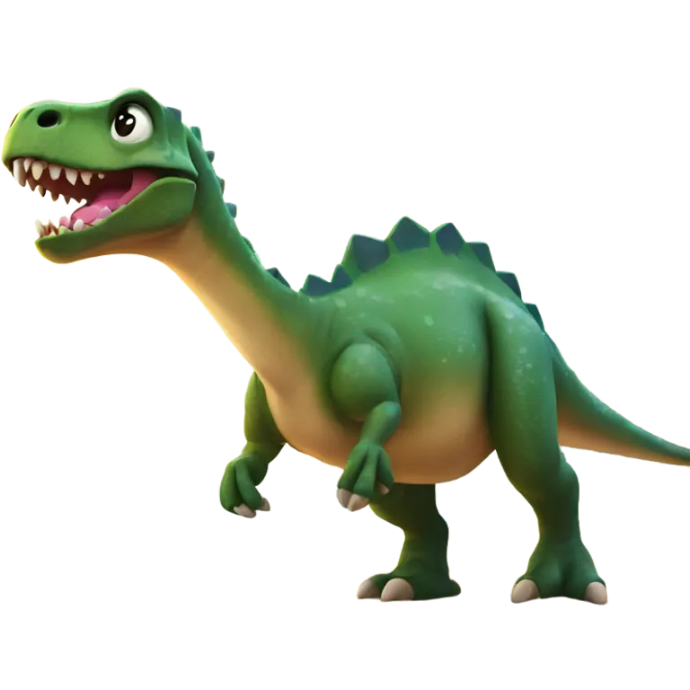 Dinosaur on the beach emoji