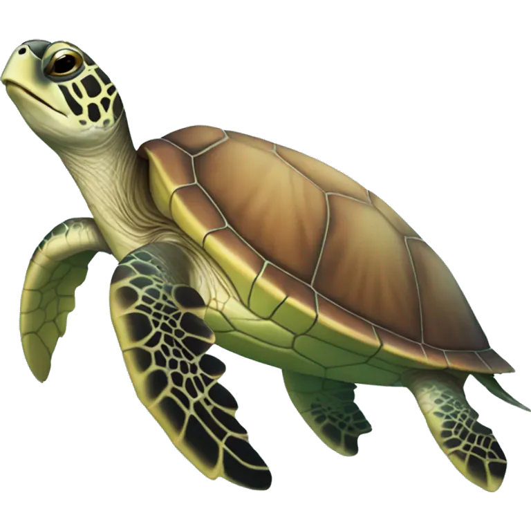 Sea turtle emoji