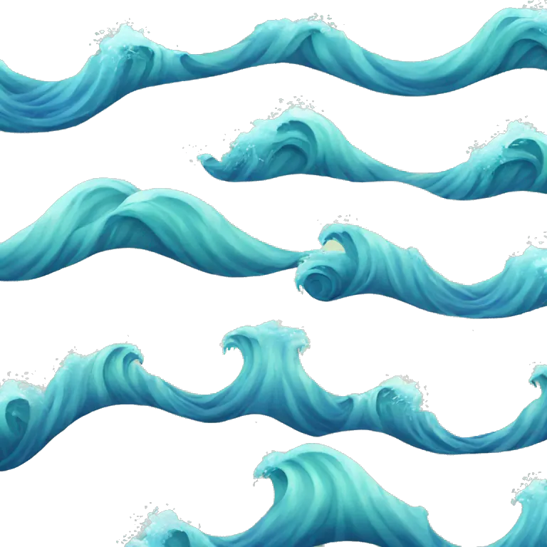 Ocean waves  emoji