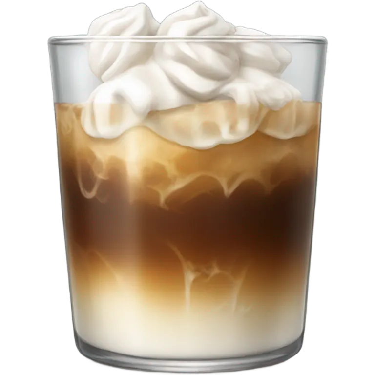 Iced coffee emoji