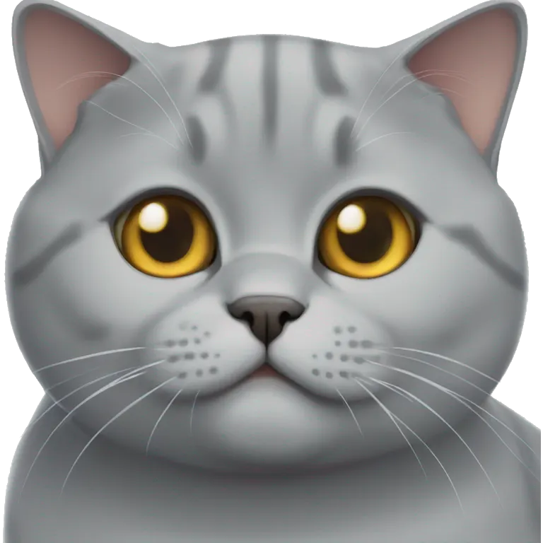 british shorthair cat emoji