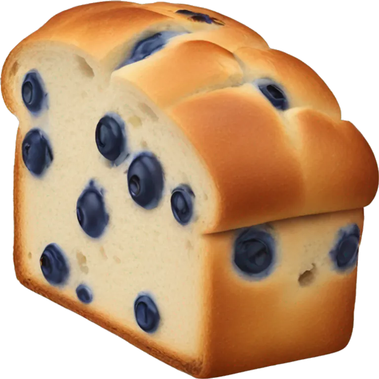 Blueberry bread emoji