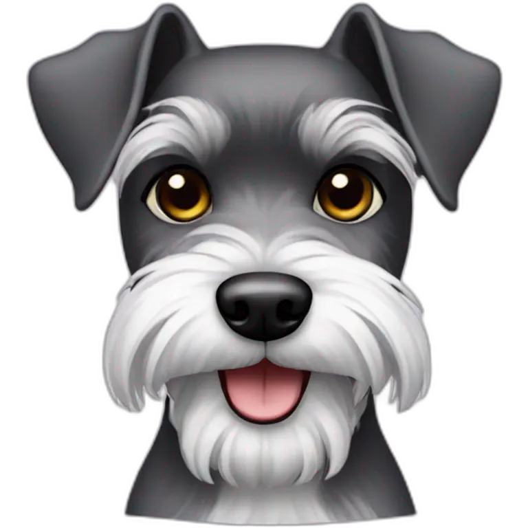 Mini schnauzer emoji