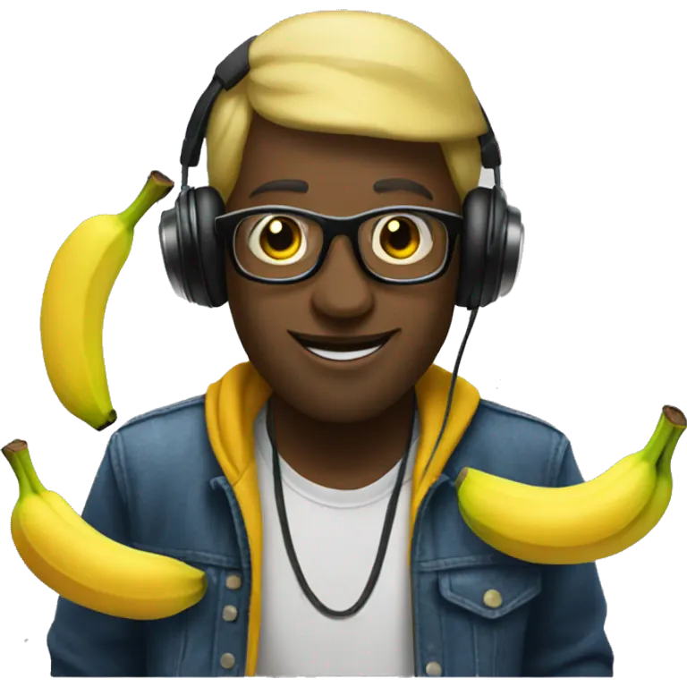 banane dj emoji