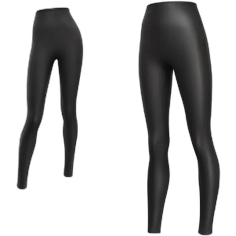 latex leggings emoji