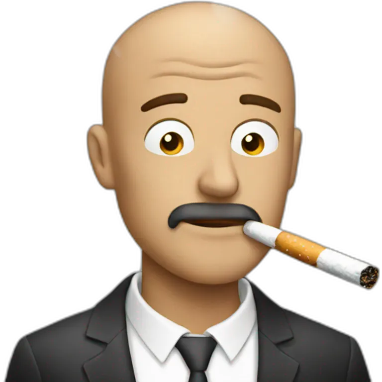 Men smoking cigarette emoji | AI Emoji Generator