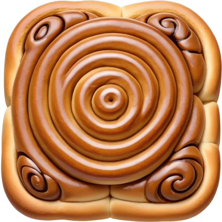 Cinnamon bun emoji