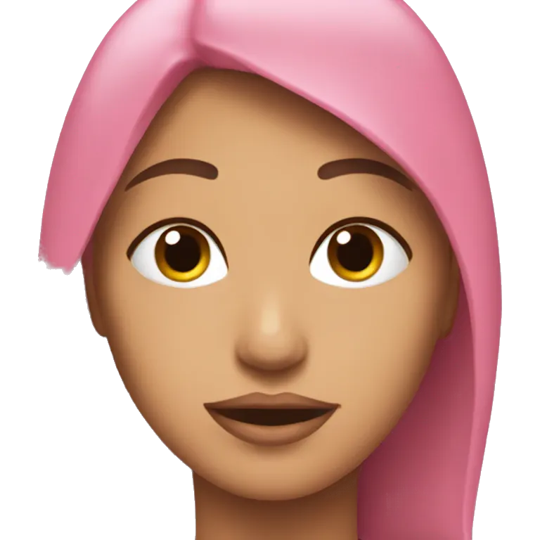 Lazo rosa emoji
