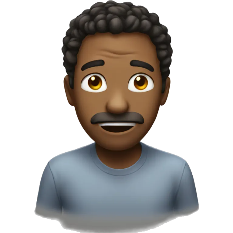 Trying not to laugh emoji
