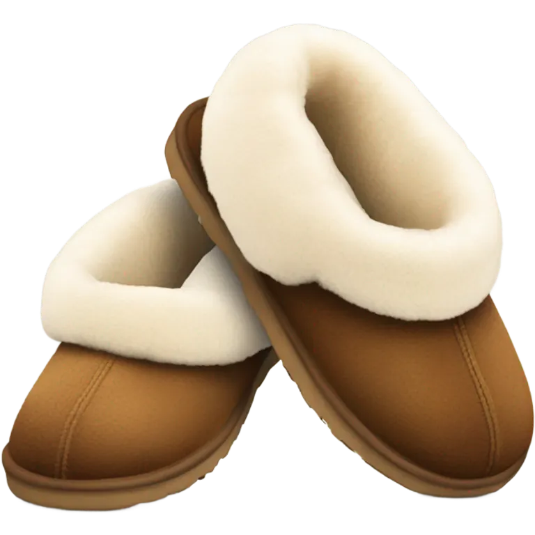 UGG slippers  emoji