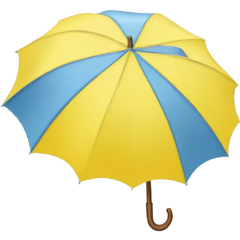 Guarda chuva amarelo  emoji