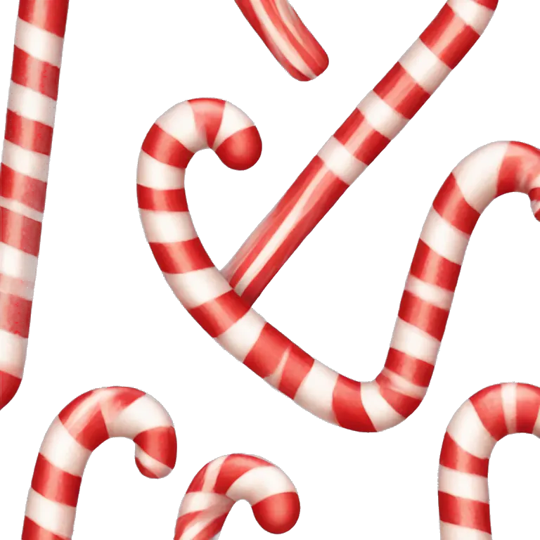 candy cane emoji