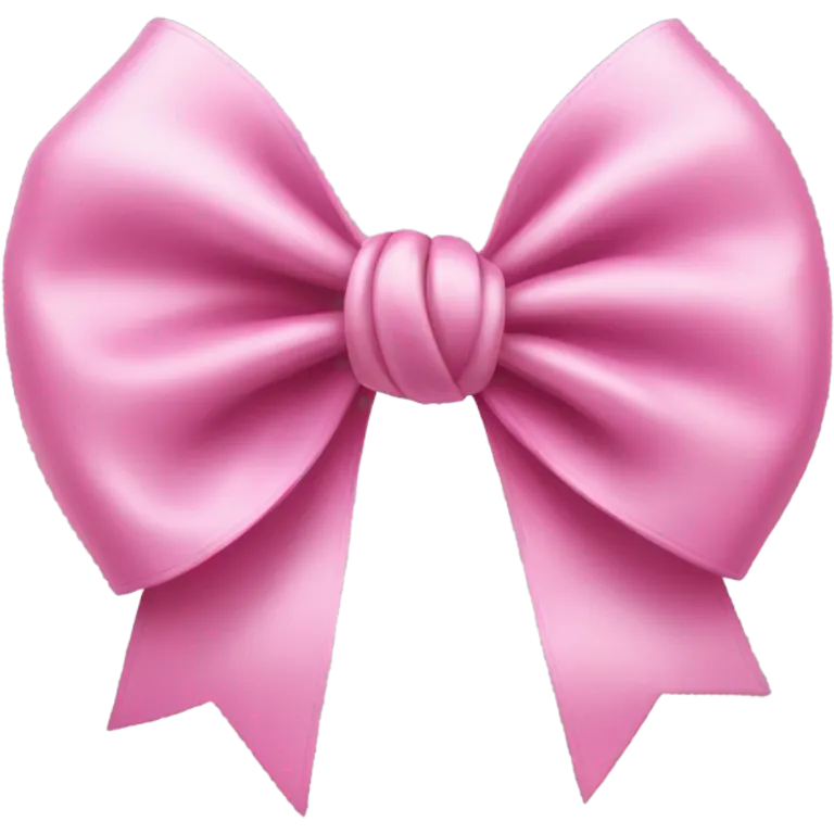 pink bow emoji