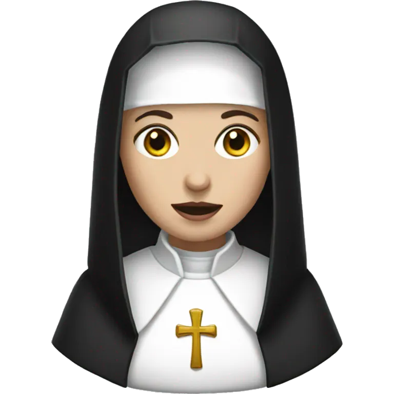 The nun emoji