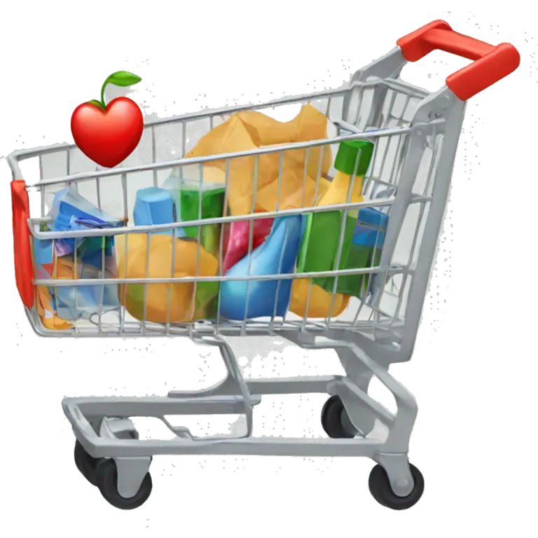 shopping cart emoji