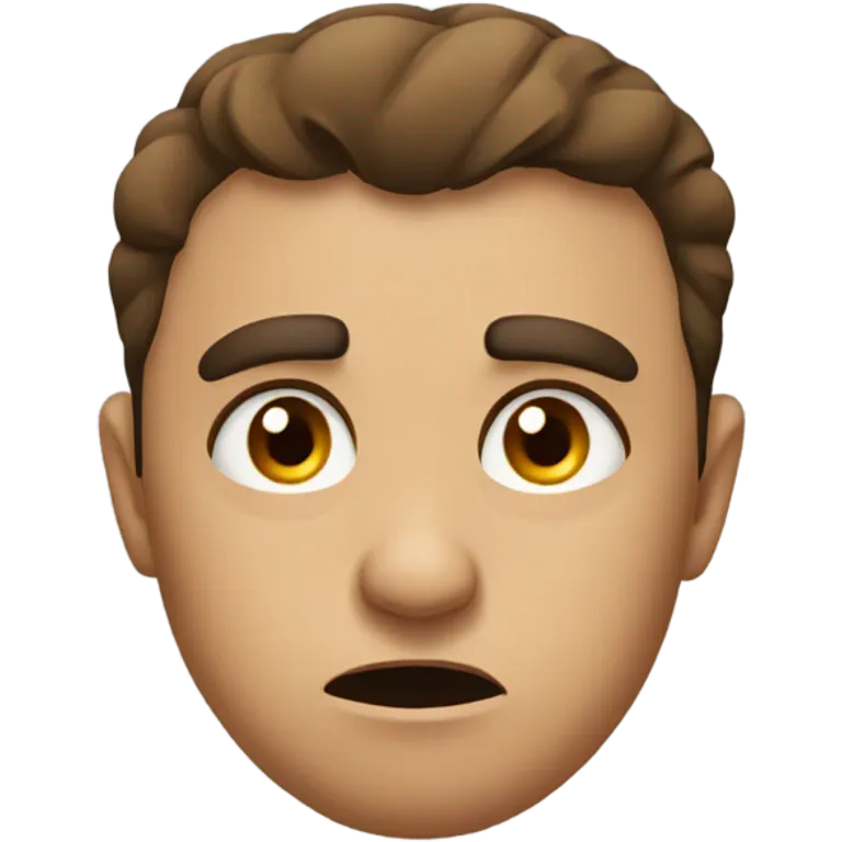 angry eyebrows emoji