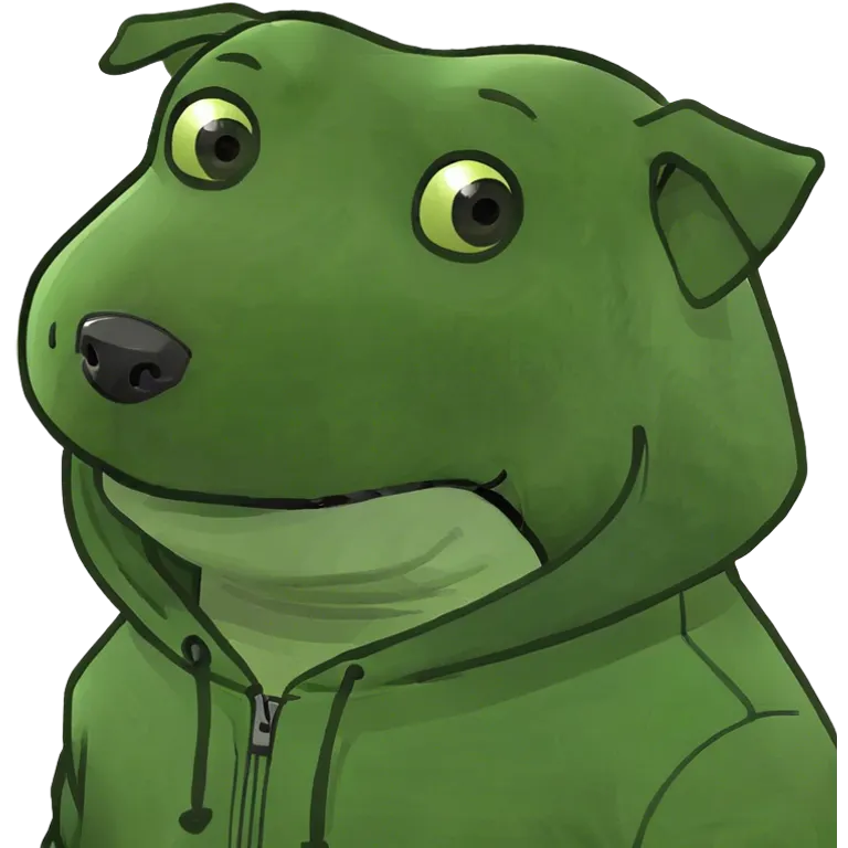 Dog wearing hoodie  emoji