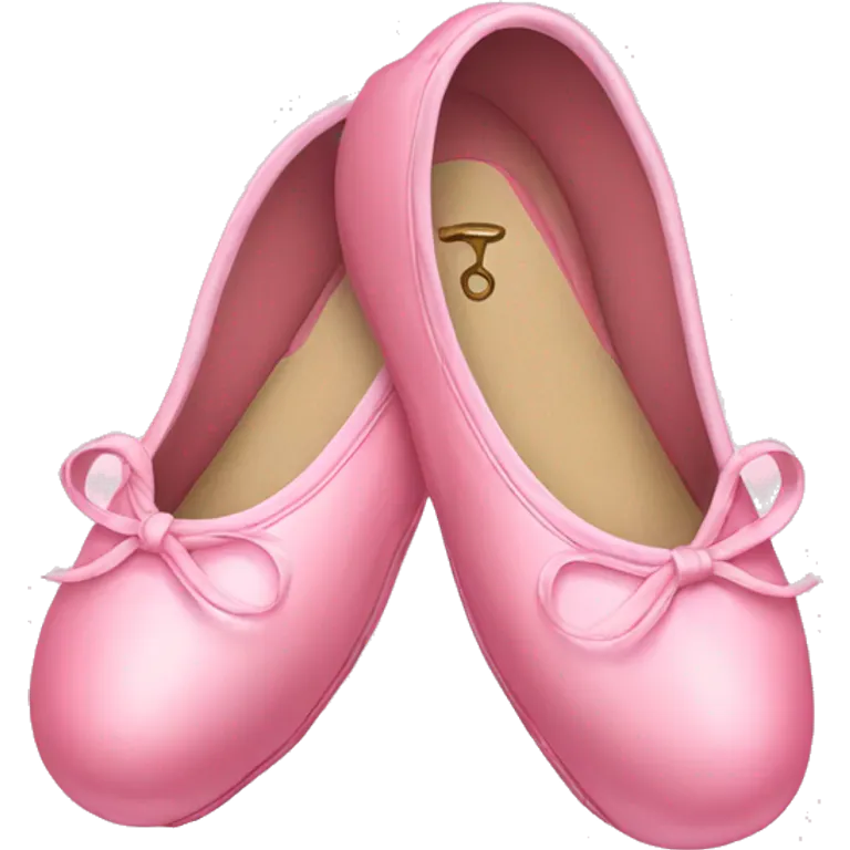 Pink Ballet shoes  emoji