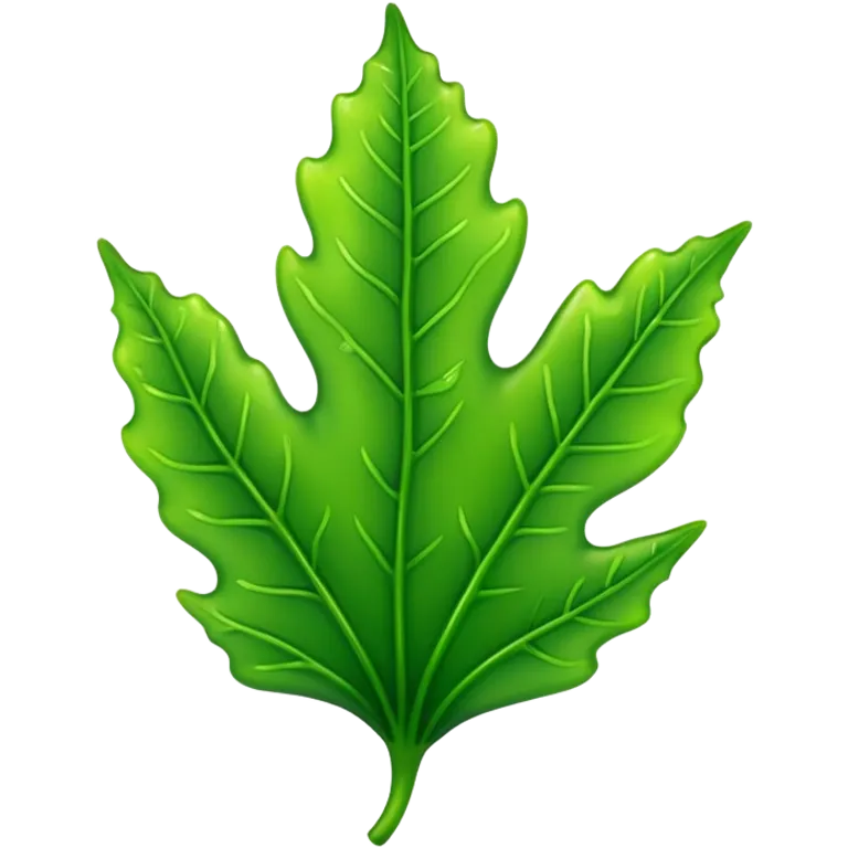 foglia di alga emoji
