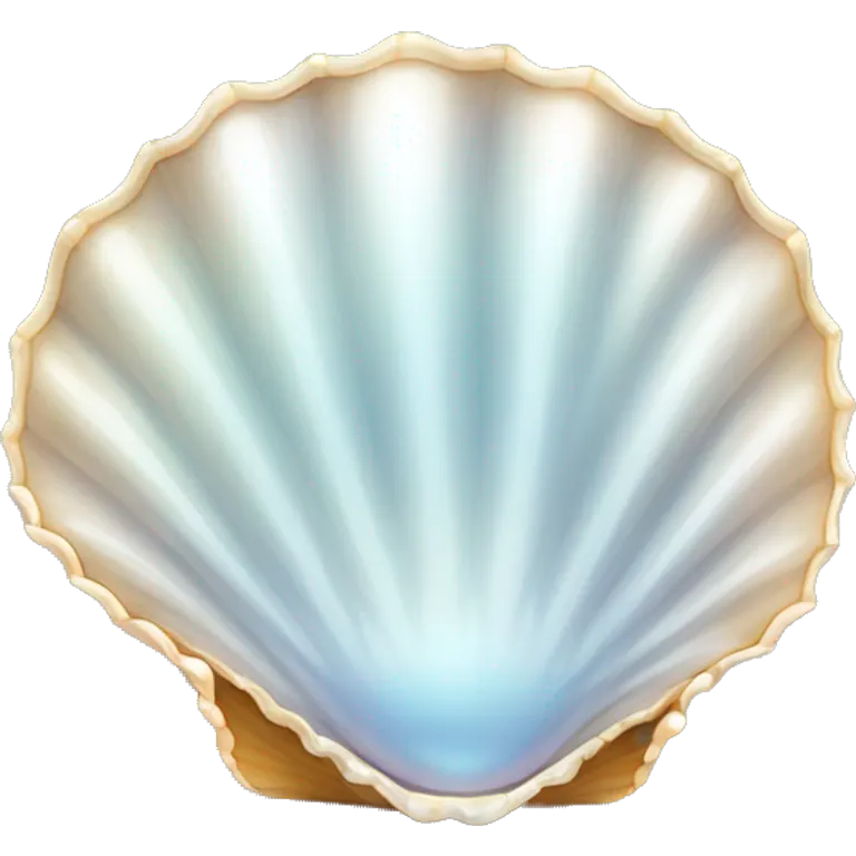 pearl shell emoji