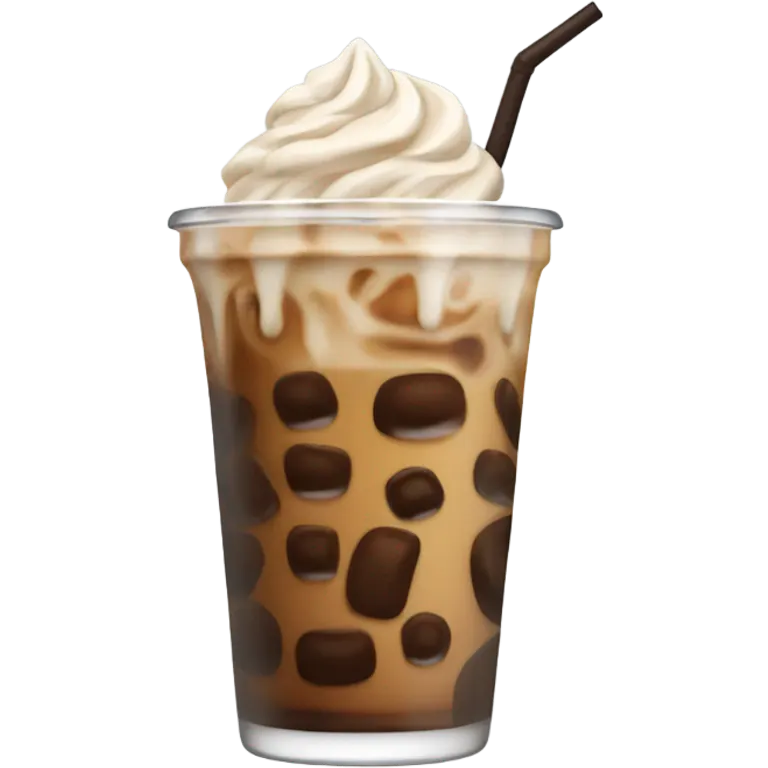 Iced coffee  emoji