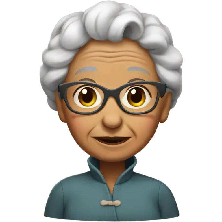 Rat grandmother emoji