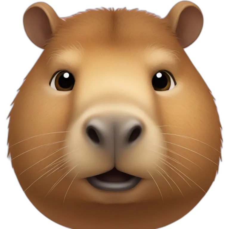 fat capybara emoji