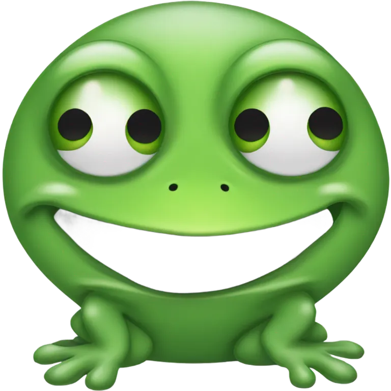Mr frog crying emoji