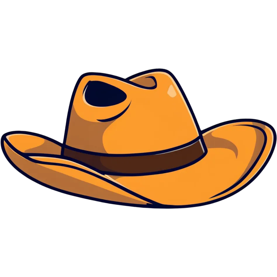 Texas cowboy hat emoji
