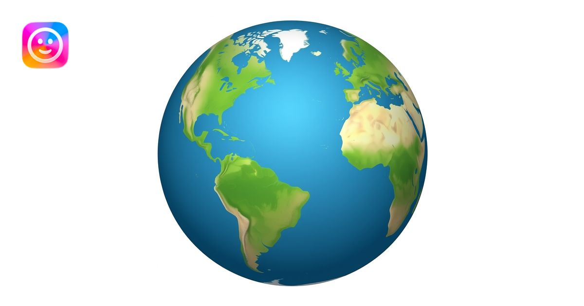 Earth emoji | AI Emoji Generator