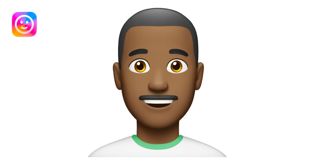 Man with buzz haircut emoji | AI Emoji Generator