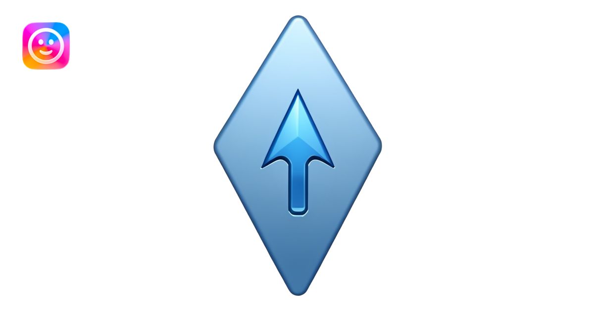 Blue cursor emoji | AI Emoji Generator