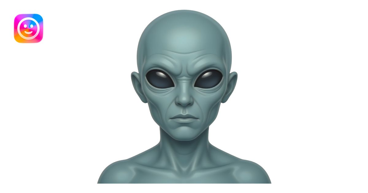 alien emoji | AI Emoji Generator
