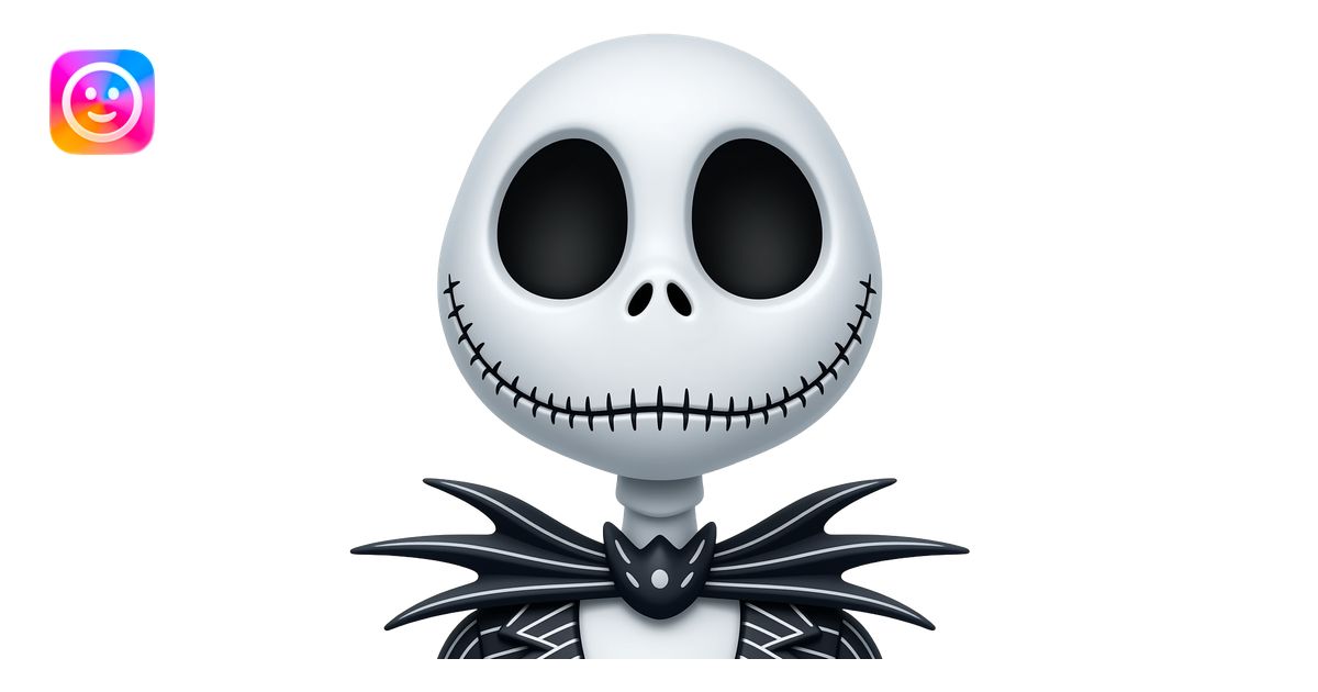 Jack Skellington emoji | AI Emoji Generator