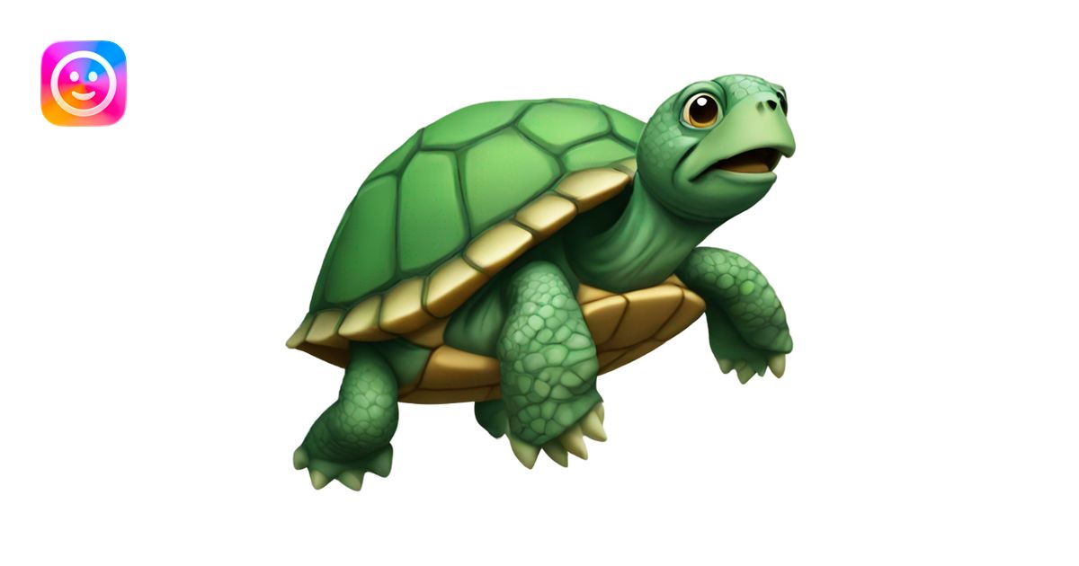Turtle emoji | AI Emoji Generator