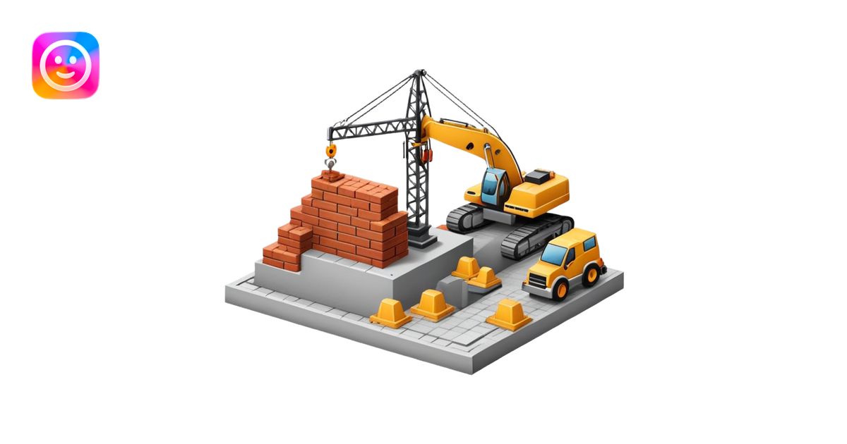 Construction emoji | AI Emoji Generator
