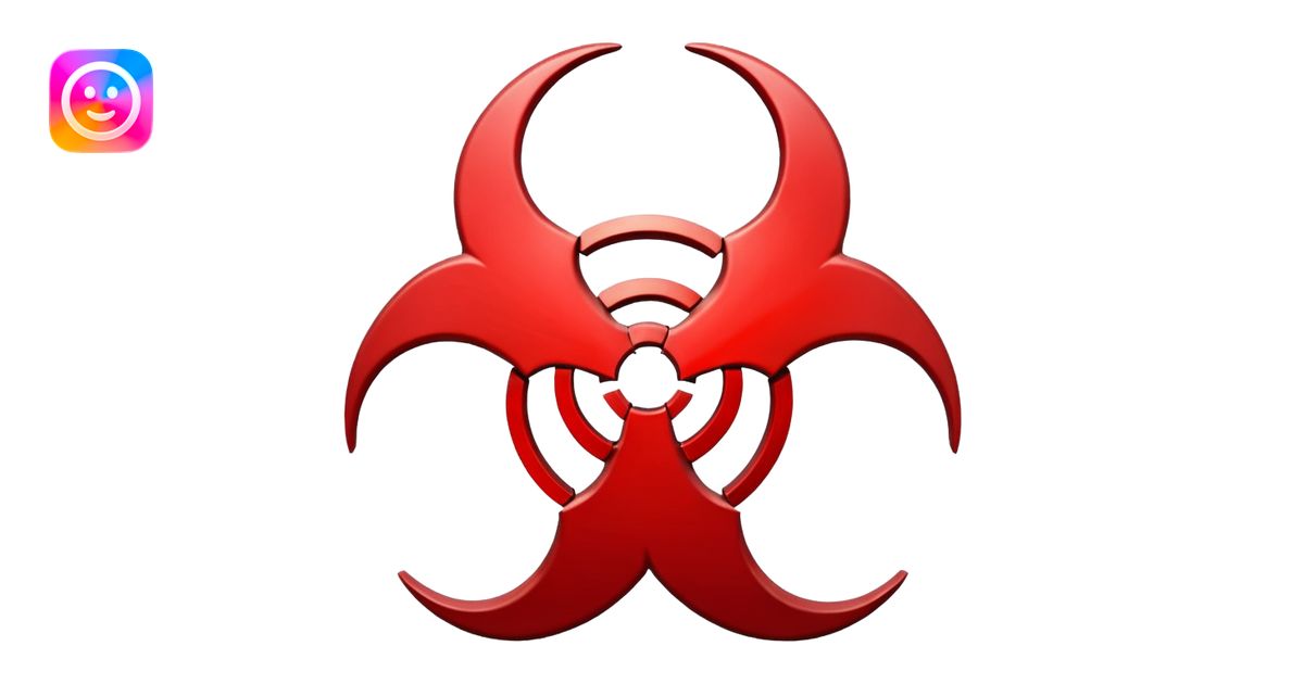 biohazard emoji | AI Emoji Generator