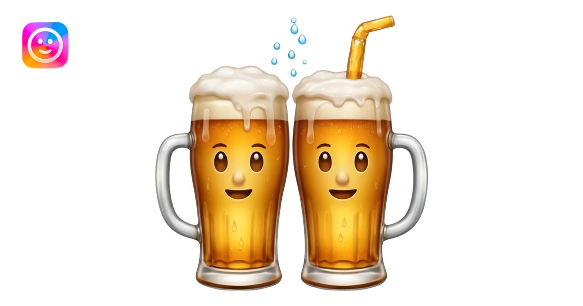 cervezas emoji | AI Emoji Generator