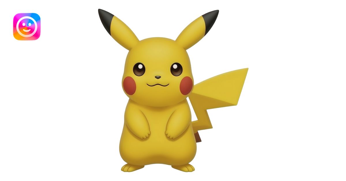 pikachu emoji | AI Emoji Generator