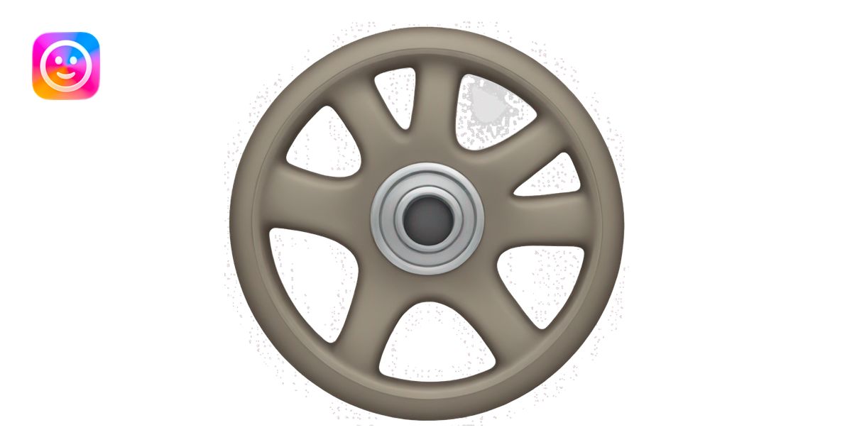 Wheel emoji | AI Emoji Generator