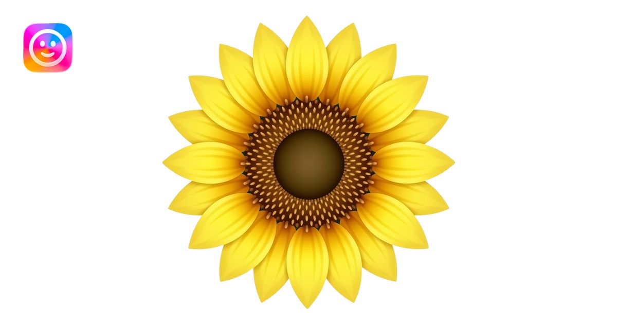 sunflower emoji | AI Emoji Generator