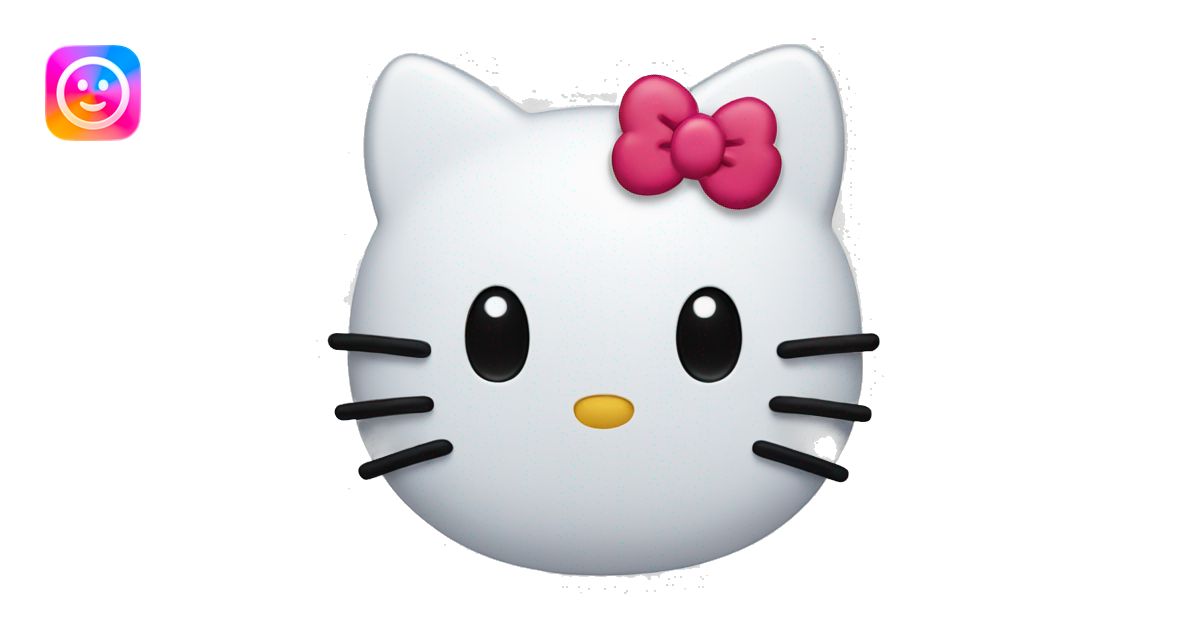 Sigma hello kitty emoji | AI Emoji Generator