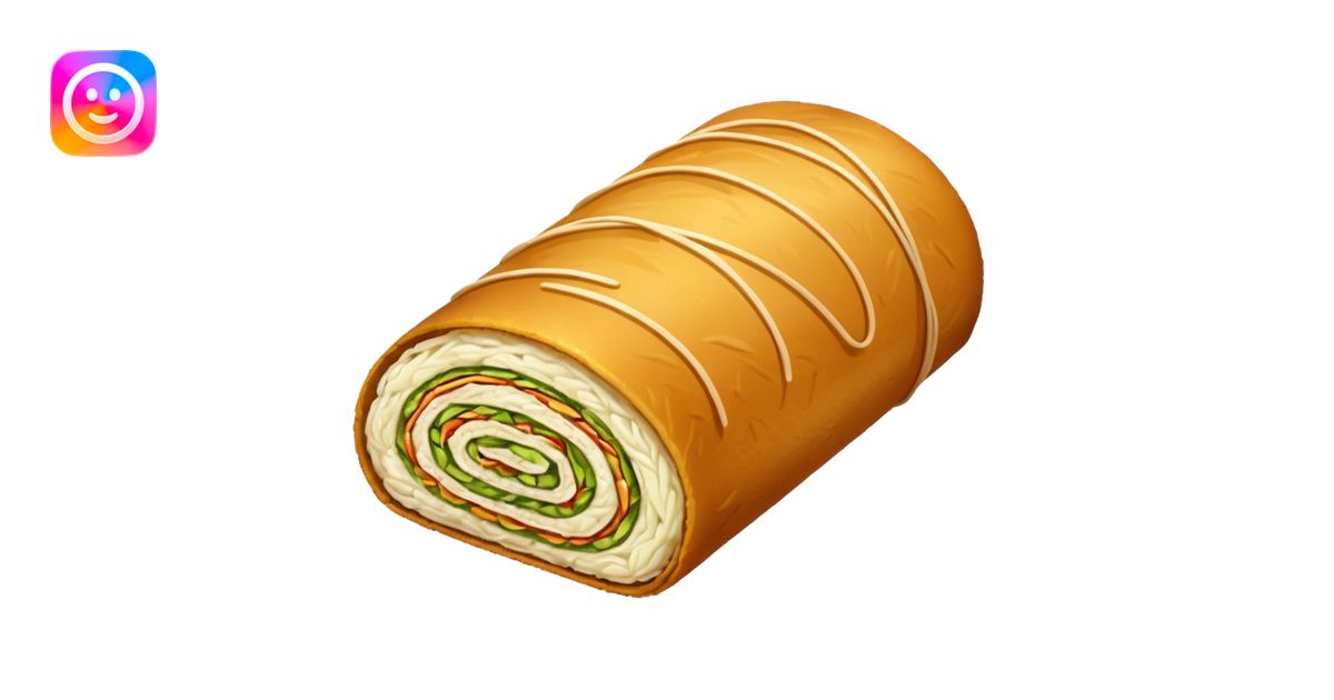 kataifi rollo emoji | AI Emoji Generator