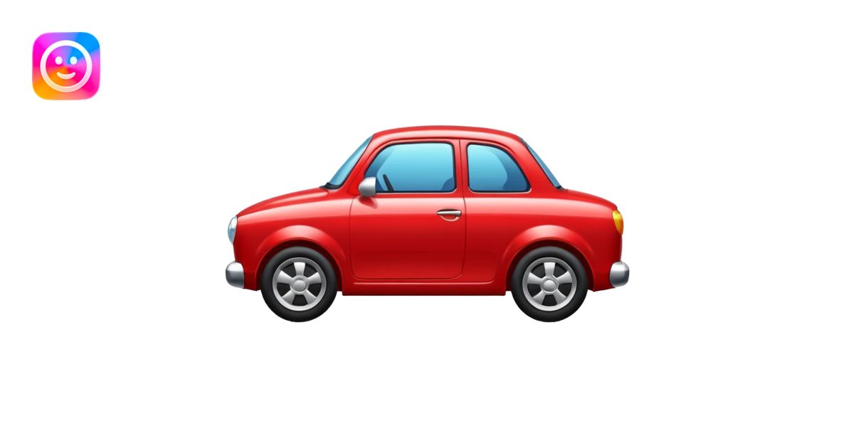 1 car 🚗 emoji | AI Emoji Generator