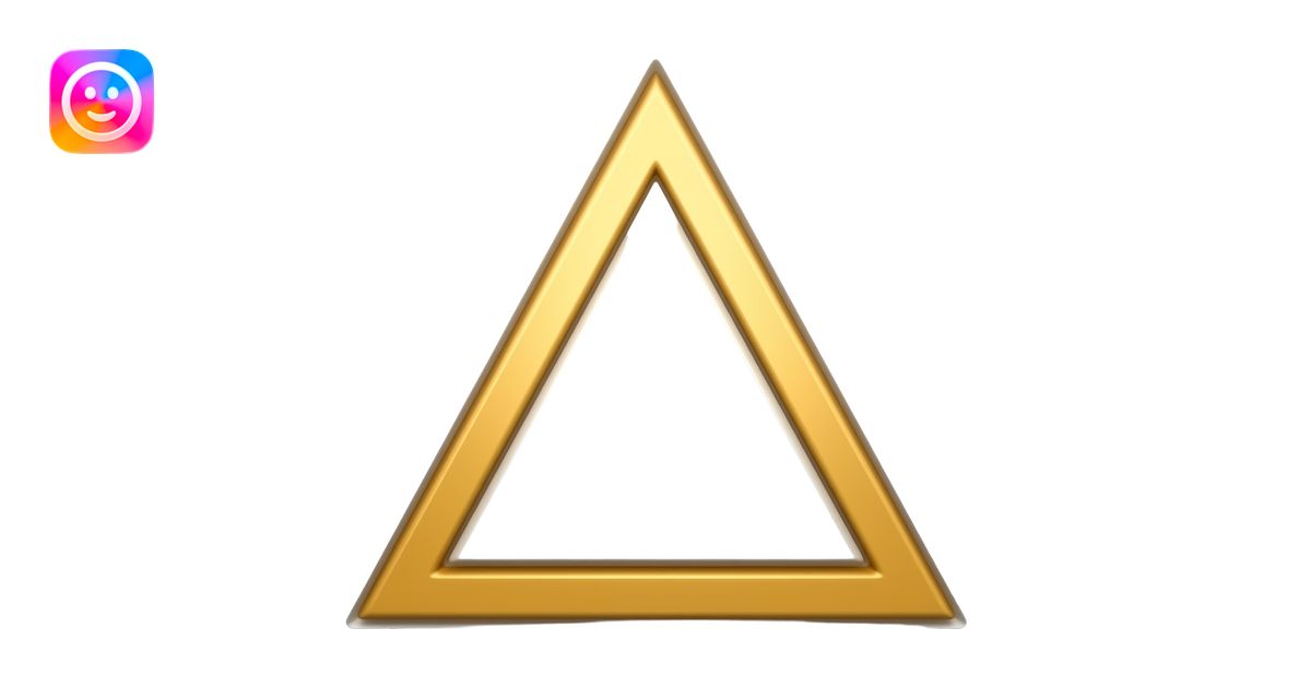 triangle emoji and square emoji emoji | AI Emoji Generator
