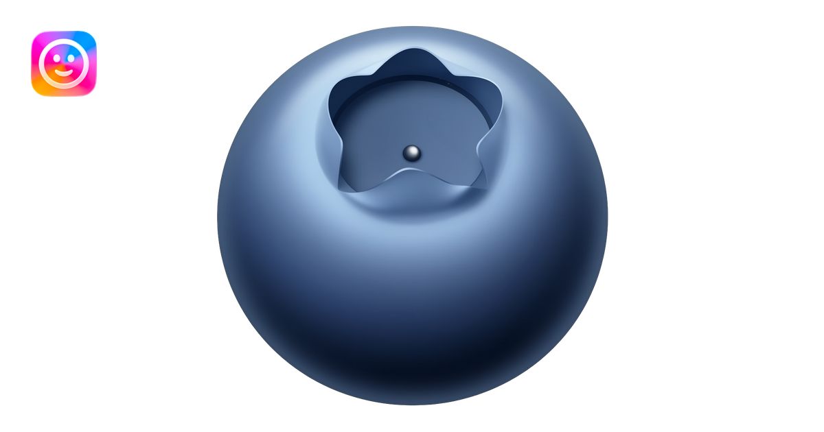blueberry emoji | AI Emoji Generator