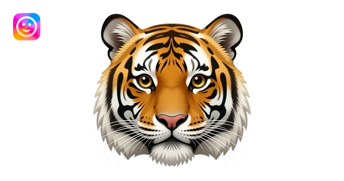 Full tiger emoji emoji | AI Emoji Generator
