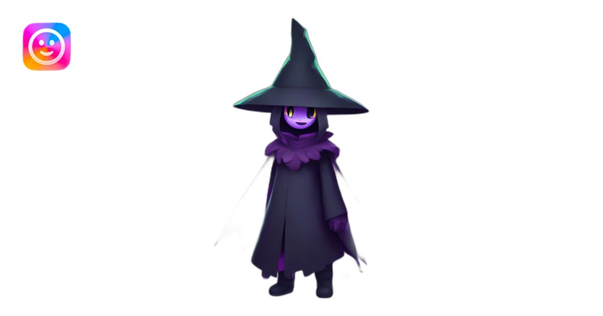 deltarune ralsei emoji | AI Emoji Generator