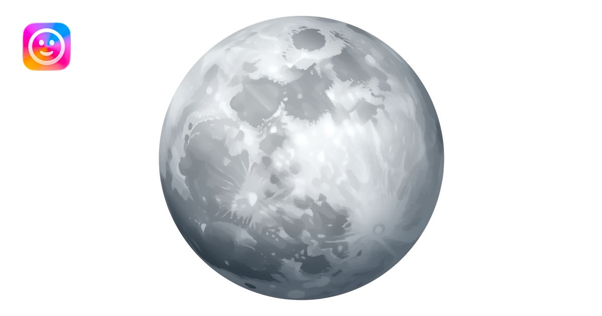 Styx (moon of pluto) without background emoji | AI Emoji Generator